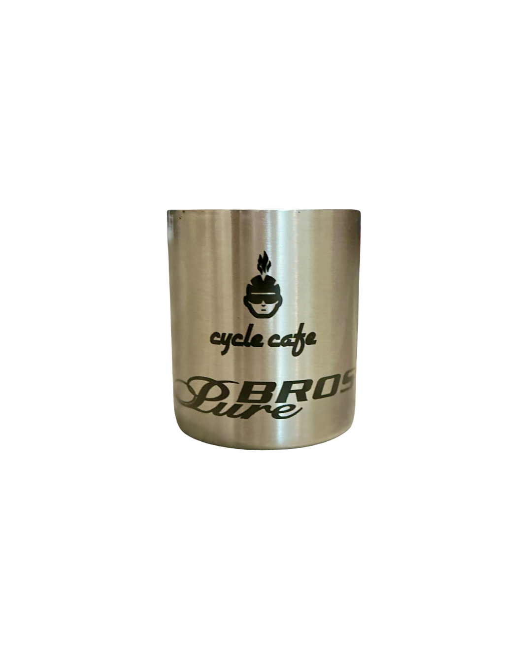 Pure Bros Edelstahltasse